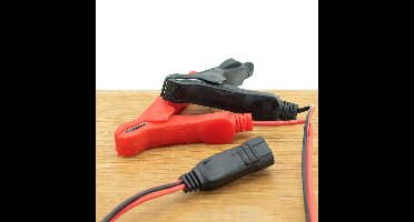KIT F1 kabel met flash connector en klemmen