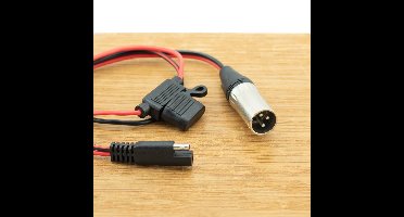 KIT S3 kabel SAE - XLR 3-pins 0.45M
