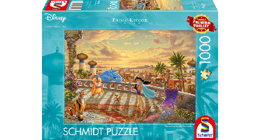 Disney, Jasmine dancing in the desert, 1000 stukjes - Puzzel