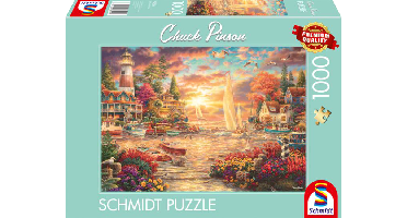 Pinson, Lakeside morning,1000 stukjes - Puzzel