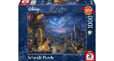 Disney Beauty and the Beast, 1000 stukjes - Puzzel