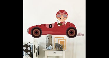 Muursticker raceauto formule 1