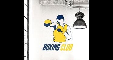 Muursticker boxing club