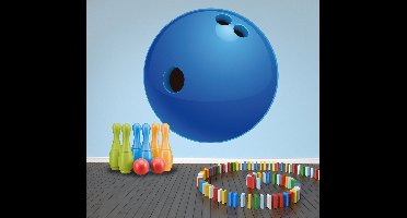 Sticker bowlingbal kinderen