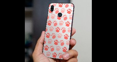 Huawei mobiel stickers hondenpootjes