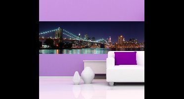 Sticker fotobehang Brooklyn Bridge