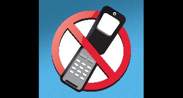 Sticker telefoon GSM gebruik verboden