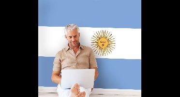 Sticker vlag Argentinië