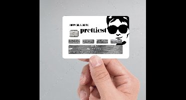 Pinpas sticker Audrey Hepburn ontwerp