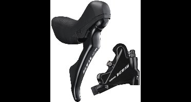 Schijfremset achter 11 speed Shimano 105 R7020 Flat Mount - zwart