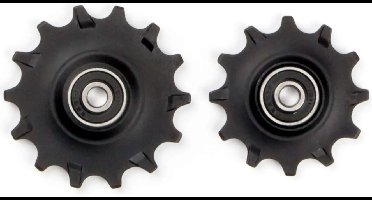 Derailleurwieltjes 2 x 12 en 2 x 14 tands Elvedes met standaard afgedichte lagers