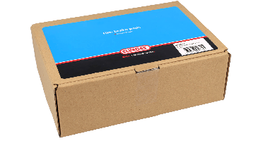 Vervangingspads voor V-brake Elvedes 6810 rubber 55 x 12 mm - zwart (25 paar)