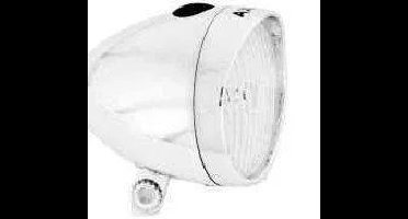 Koplamp Axa classic switch LED 4 lux - zilver