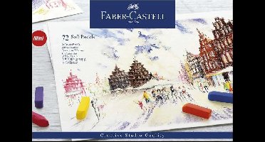 Faber Castell FC-128272 Pastelkrijt Halve Lengte Etui à 72 Stuks