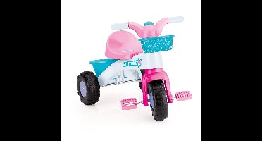 Dolu My First Trike Kinder Driewieler Roze/Wit/Blauw