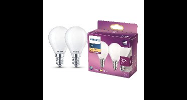 Phi LED cl P45 WW FR 40W E14/A