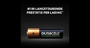 Duracell stay charged AA a4