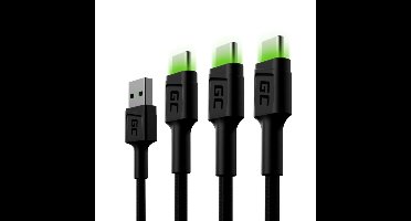 GC opl.kab usb-c>usb-a 3x200cm