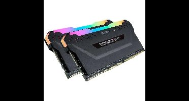 CORSAIR DDR4 PC-geheugen - VENGEANCE RGB PRO 32GB (2x16GB) - 3200MHz - CAS 16 (CMW32GX4M2E3200C16)