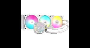 PC-koeling - CORSAIR - CW-9060095-WW - NAUTILUS 360 ARGB WHITE vloeistofkoeler voor CPU