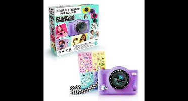 Canal Toys - Photo Creator - Pop Digitale Camera Kleur Paars - Inclusief 32GB SD-kaart