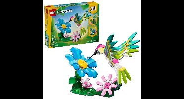 LEGO CREATOR 3 IN 1 31384 Wilde dieren: kleurrijke kolibrie
