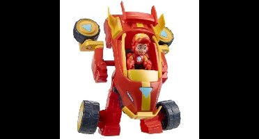 Iron Man Mecha-pantser en 2-in-1-voertuig, Marvel Iron Man en zijn geweldige vrienden, vanaf 3 jaar