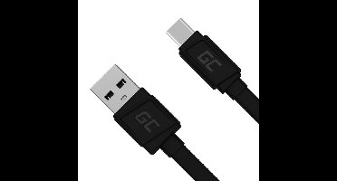 Green Cell KABGC03 USB-kabel 0,25 m USB A USB C 0,48 Gbit/s Zwart