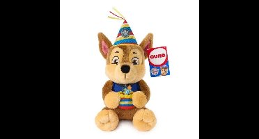 Knuffelbaar pluche speelgoed - Chase's verjaardag - 25 cm - Paw Patrol - Gund