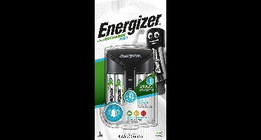 Energizer Pro ACU HR6 POW batterijlader + 2 AA 2000 mAh batterijen