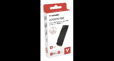 Verbatim Vi7000G PCIe NVMe M.2 SSD 1 TB De ultieme gamingoplossing