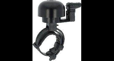 Fietsbel Simson Mini met flexibele band 32mm - zwart