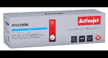 Activejet ATH-219CNX toner voor HP printer, vervanging HP 219X W2191X; Supreme; 2500 pagina's; blauw, met chip