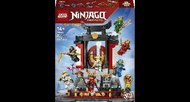 LEGO NINJAGO 15-jarig jubileum: Display met ninjapersonages