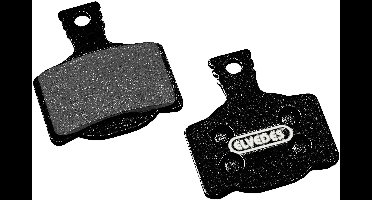 Schijfremblokset Elvedes metalic carbon Magura MT2, MT4, MT6, MT8 (1 paar)