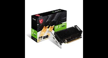 Grafische kaart - MSI - GeForce GT 1030 - 4 GB GDDR4 - PCI Express 3.0 - Actieve koeling