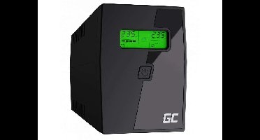Green Cell UPS02 UPS Line-interactive 0,8 kVA 480 W 2 AC-uitgang(en)