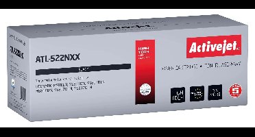 Activejet ATL-522NXX Tonercartridge voor Lexmark printers; Vervanging Lexmark 52D2X00 (522X); Supreme; 45000 pagina's; zwart