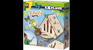 Vlinderhotel - Educatief speelgoed - SES CREATIVE - Bouw en versier een vlinderhotel.