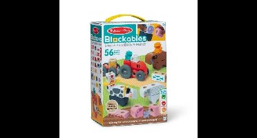 Blockables - De Boerderij - 56 stukjes - Vanaf 2 jaar - Melissa & Doug