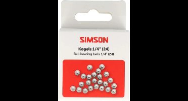Simson Kogels 1/4" 24st