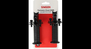 Voetrusten Simson 1110S - zwart