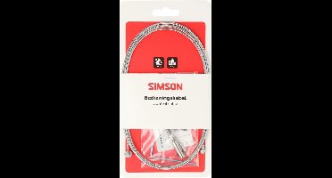 Trommelrem binnenkabel Simson universeel RVS - zilver