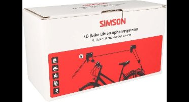 Ophangsysteem Simson E-bike - zwart