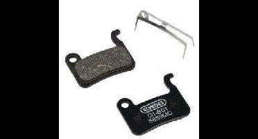 Schijfremblokset Elvedes - Shimano - Carbon Metallic Compound (semi metal pads) - 1 paar