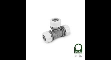 BRADAS TRÓJNIK DO ŁĄCZENIA WĘŻY 1/2" /WHITE LINE (levertijd 8 werkdagen)