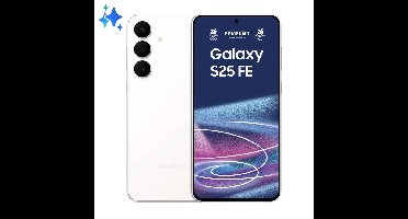 Samsung Galaxy S25 FE SM-S731B/DS 17 cm (6.7") Dual SIM Android 16.0 5G USB Type-C 8 GB 512 GB 4900 mAh Wit