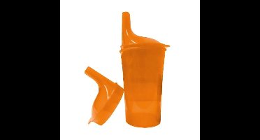 Veiligheidsbeker eten en drinken oranje