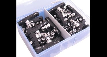 V-brake remblokset Elvedes 72 mm (werkplaatsverpakking van 25 paar)