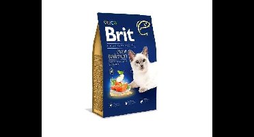 Droog kattenvoer BRIT PREMIUM BY NATURE ADULT Zalm 1,5 kg